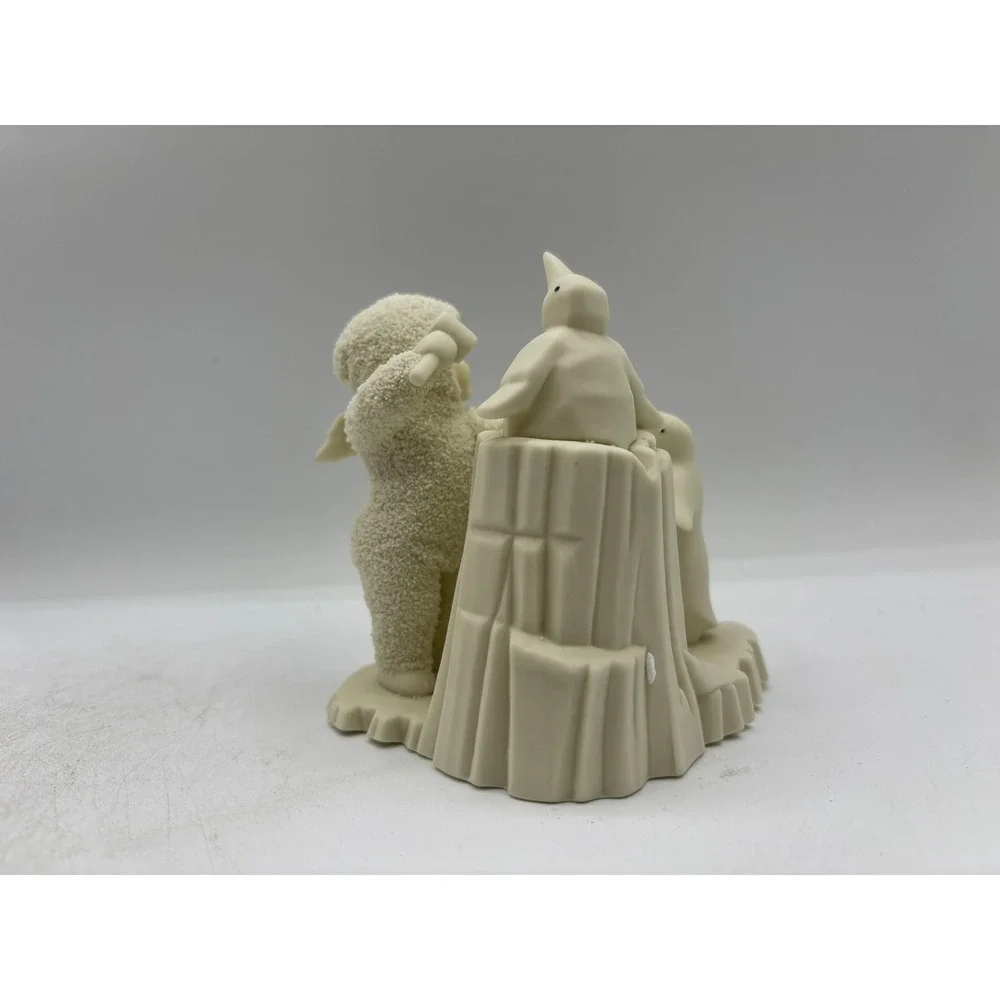 Dept 56 1993 Vintage Snowbabies I'm Making An Ice Sculpture 56.68420 Retired